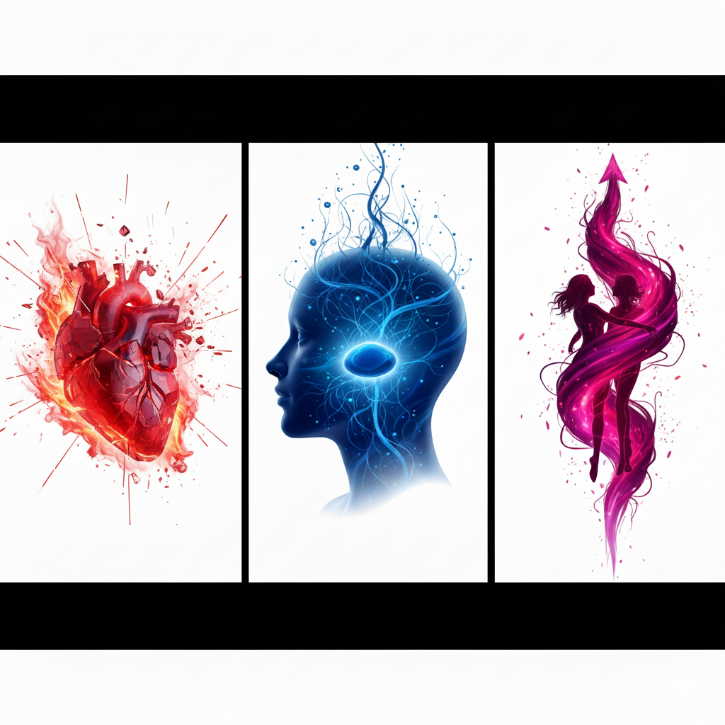 Emoción, sentimiento y pasión