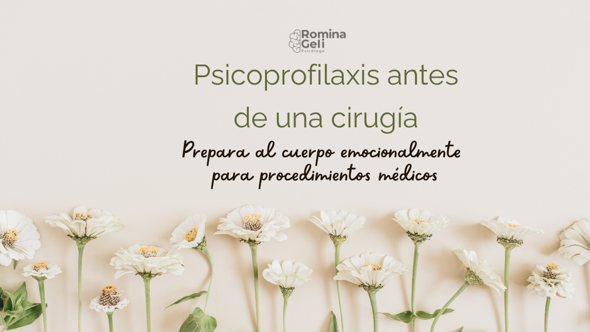 Hablar con el cuerpo: psicoprofilaxis antes de una cirugía